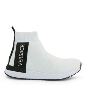White Versace Jeans Sock Sneaker